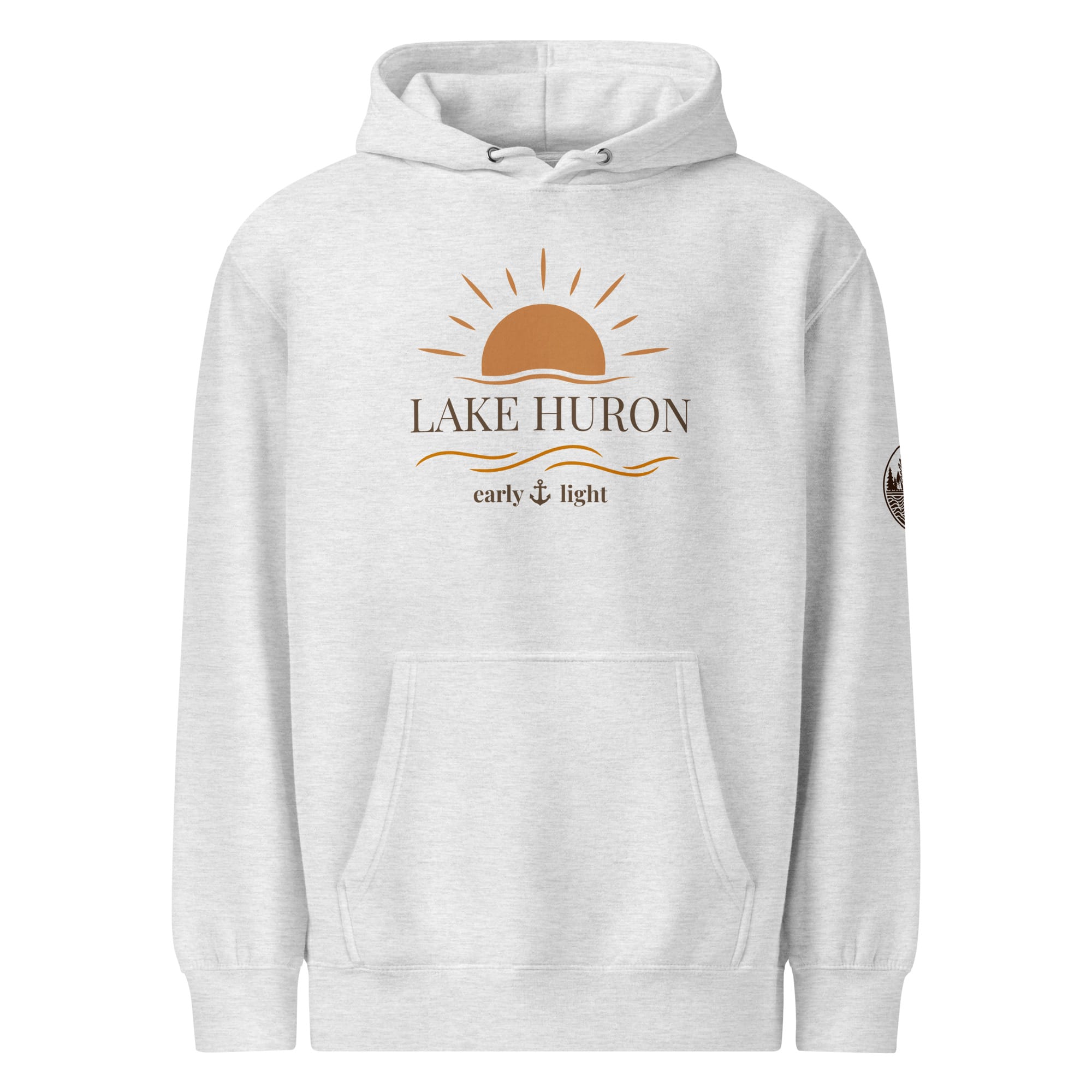 Lake Huron "Early Light" Midweight Hoodie - Image 2