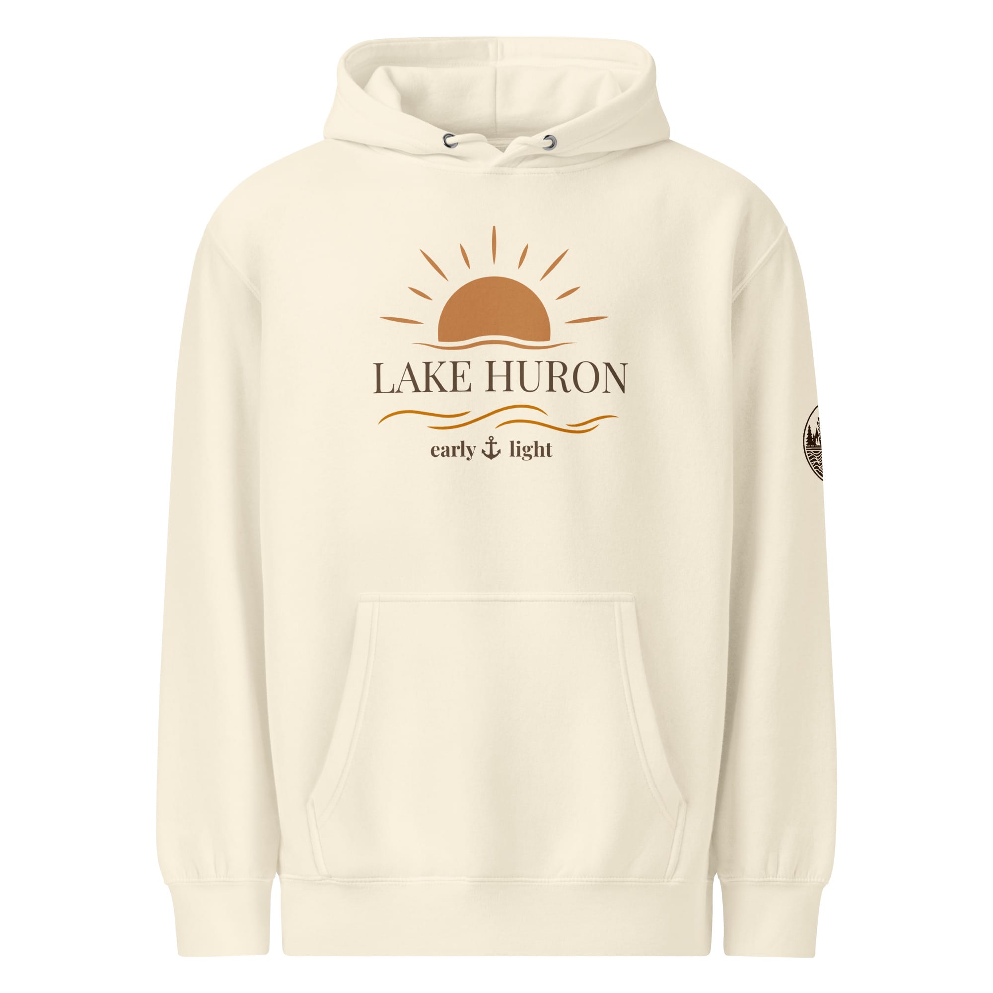 Lake Huron "Early Light" Midweight Hoodie - Image 5