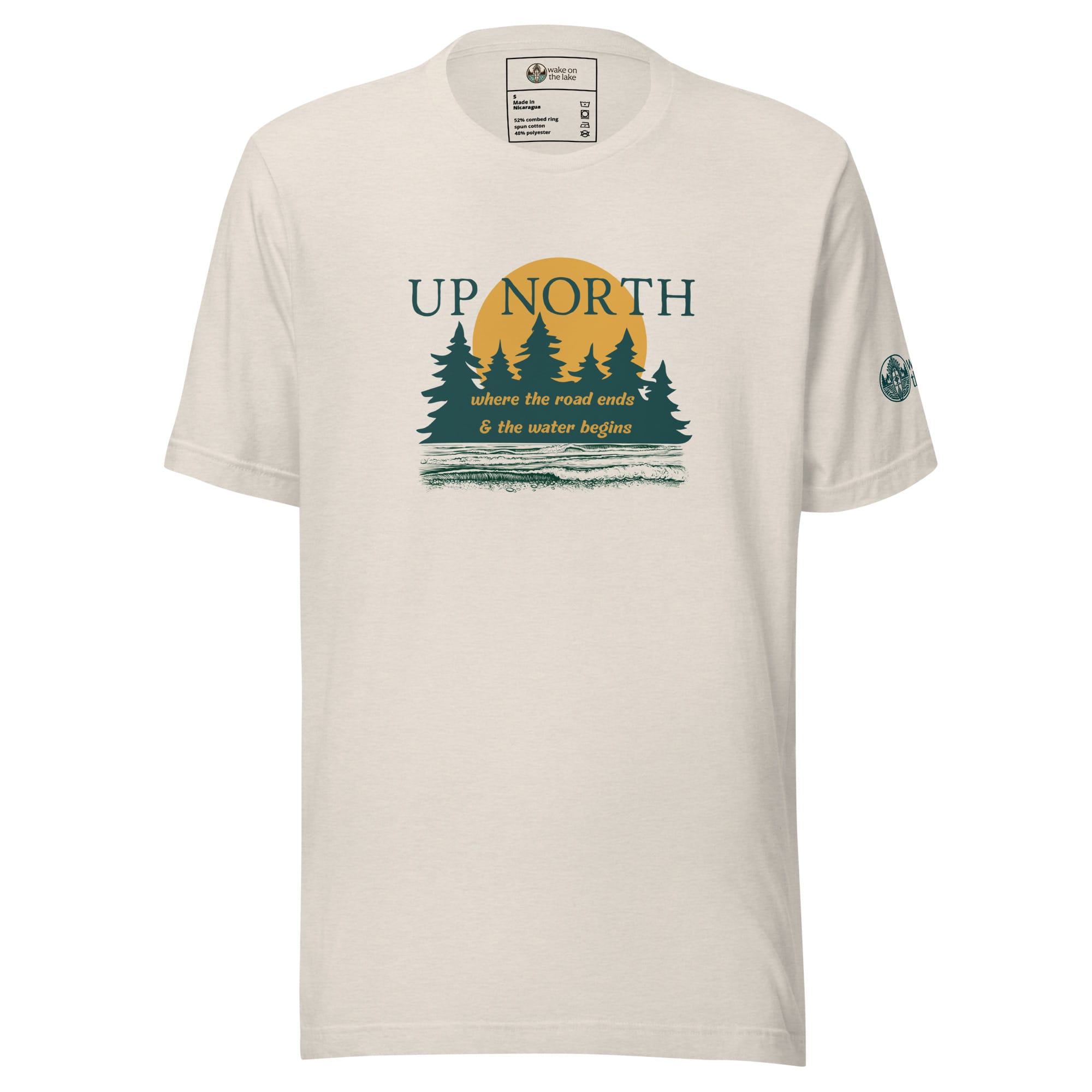 Up North Unisex Tee – Where the Road Ends - Image 5