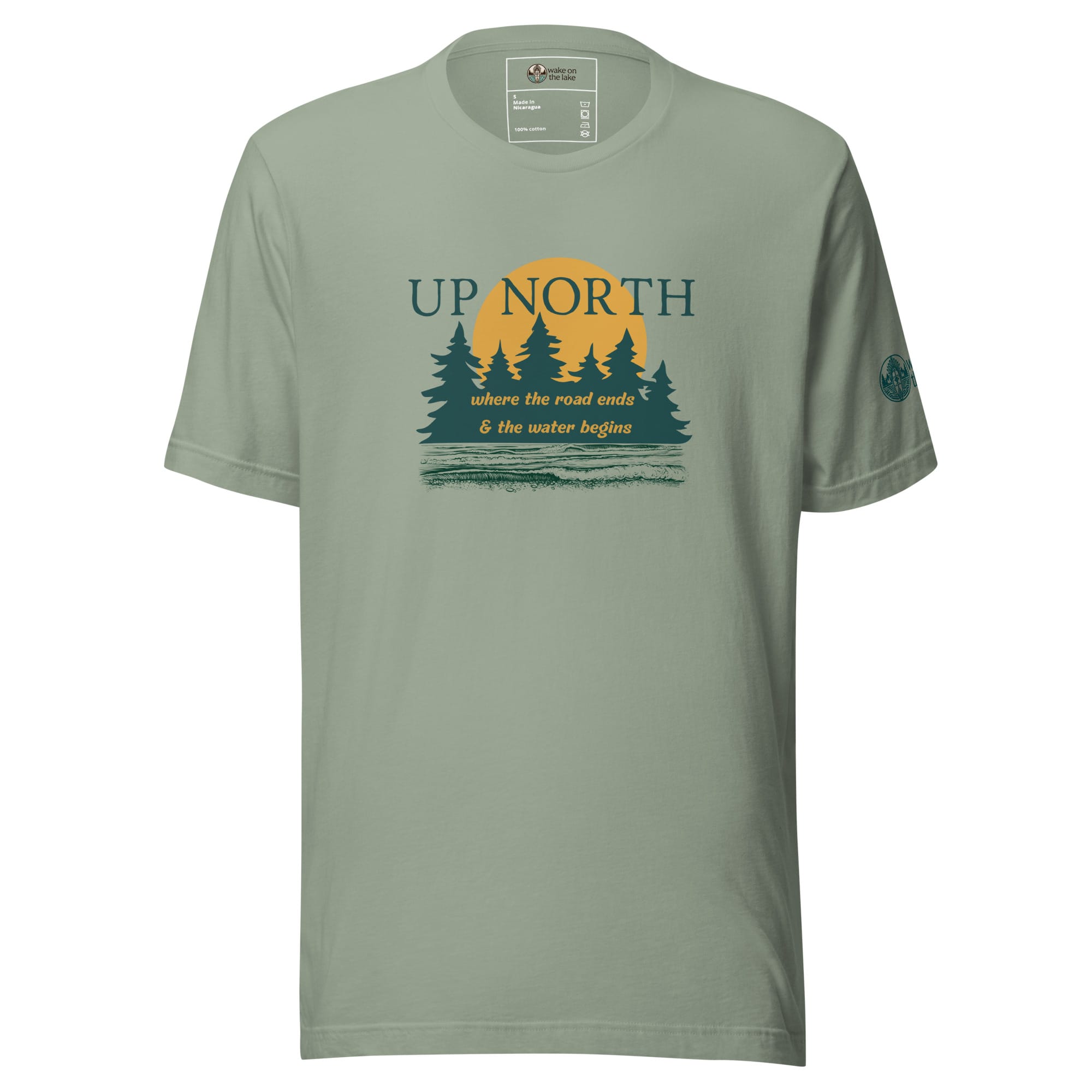 Up North Unisex Tee – Where the Road Ends