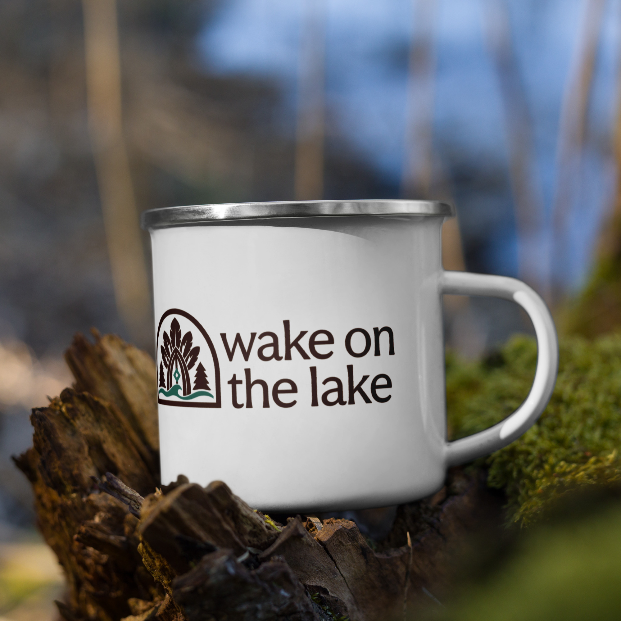 Signature Logo Enamel Mug