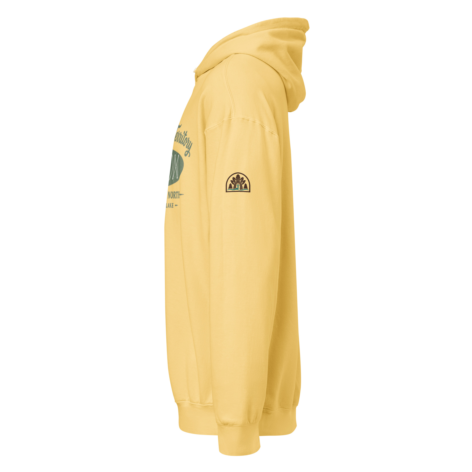 Freshwater Territory Garment-dyed Lightweight Hoodie - Image 3