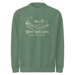 Great Lakes Soul Garment-dyed Crewneck Sweatshirt