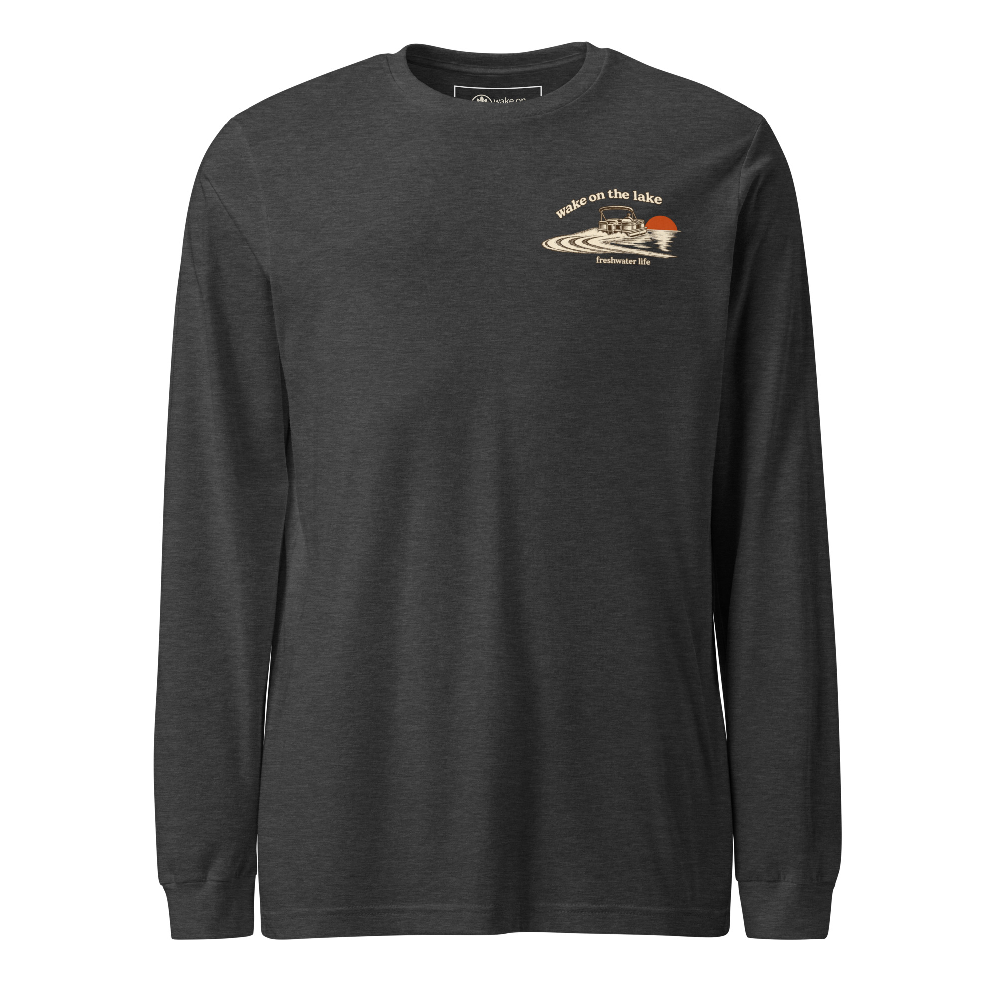 Wake on the Lake Pontoon Long Sleeve Tee - Image 8