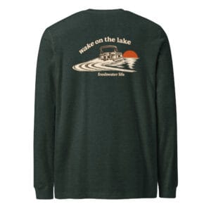 Wake on the Lake Pontoon Long Sleeve Tee
