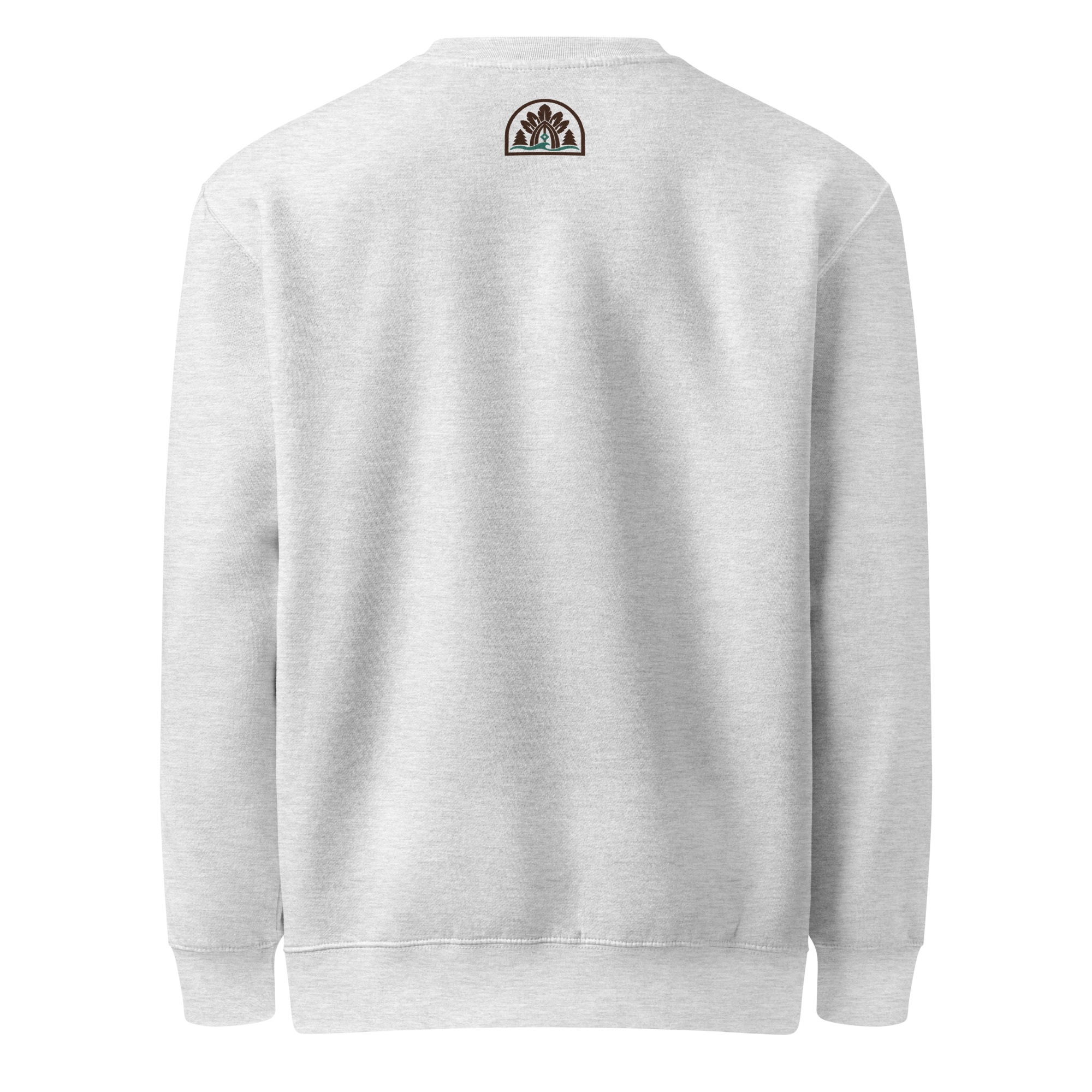 Freshwater Territory — Native to the North Crewneck Sweatshirt - Image 4