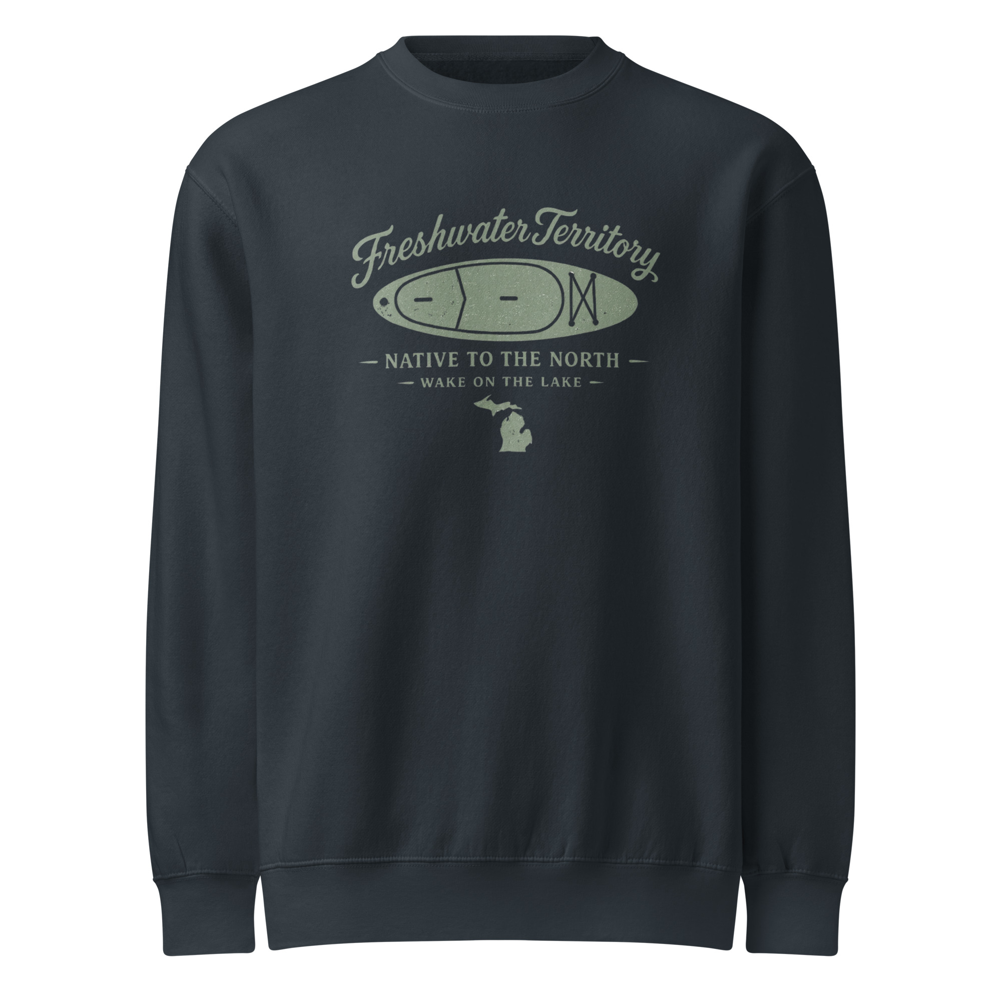 Freshwater Territory — Native to the North Crewneck Sweatshirt