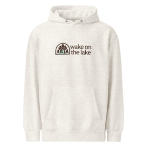Signature Logo Midweight Hoodie – Brown & Teal
