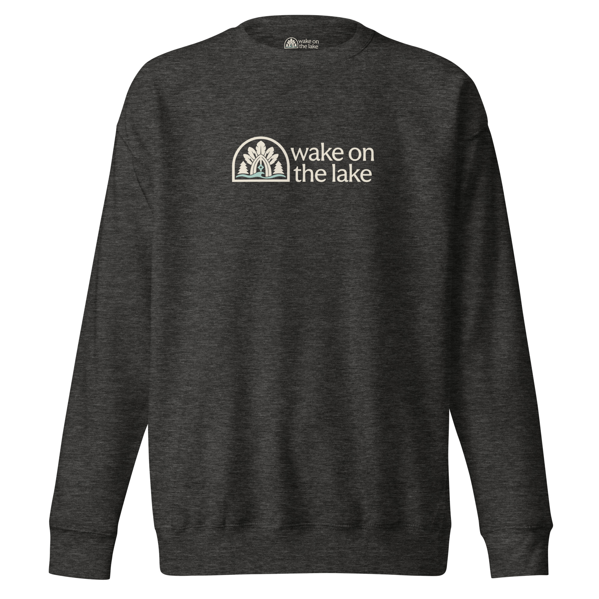 Signature Logo Crewneck Premium Sweatshirt - Image 3