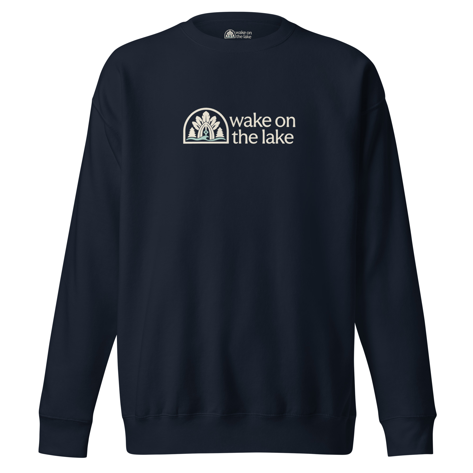 Signature Logo Crewneck Premium Sweatshirt - Image 2