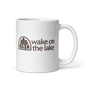 Signature Logo White Glossy Mug